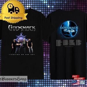 Godsmack Staind Co Headlining Tour 2 Sided Rock Concert T-Shirt